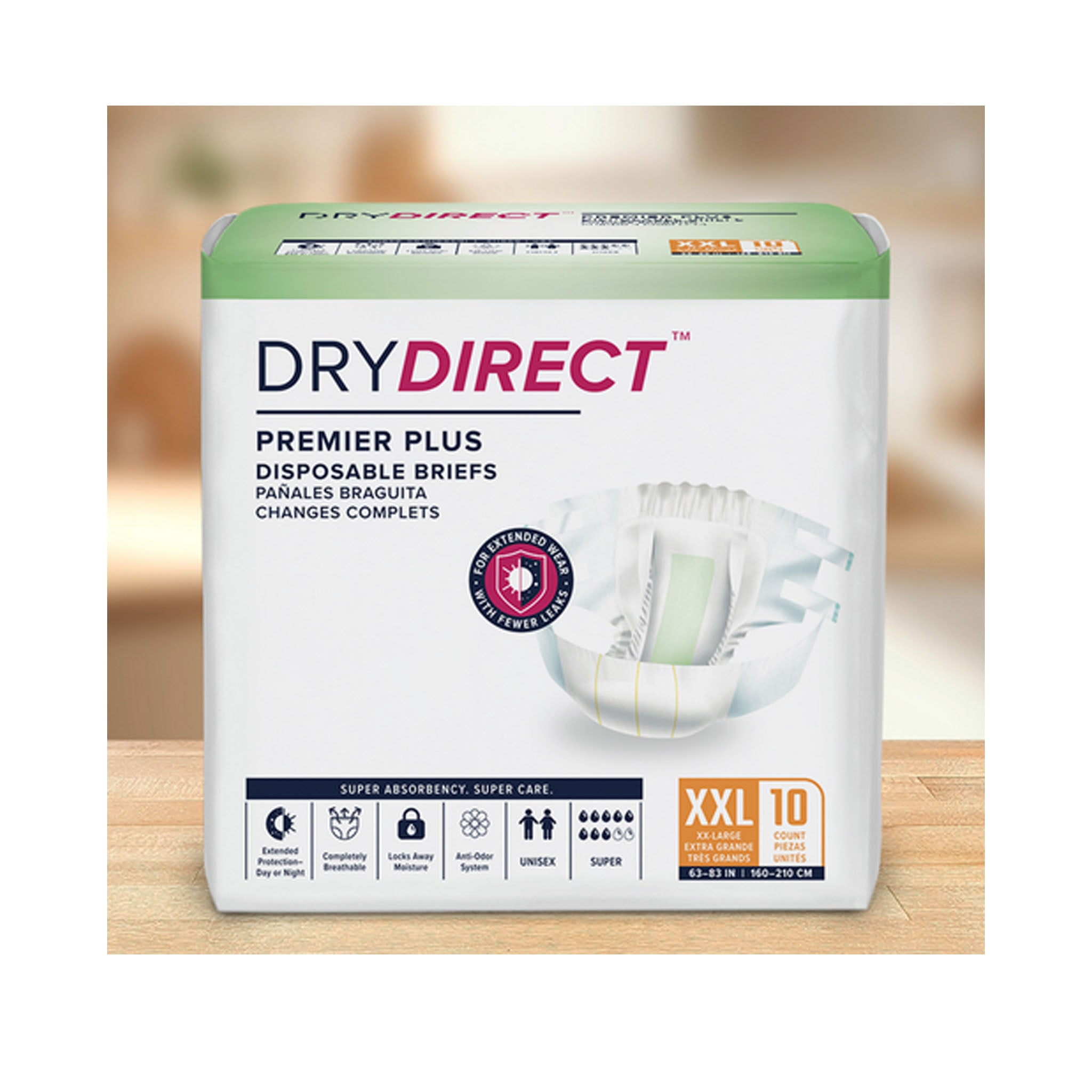 Dry Direct Premier Plus Disposable Brief