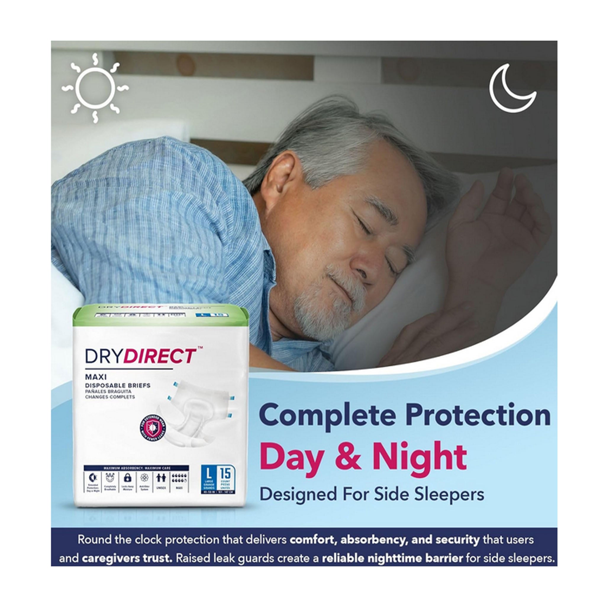 Dry Direct Maxi Overnight Brief