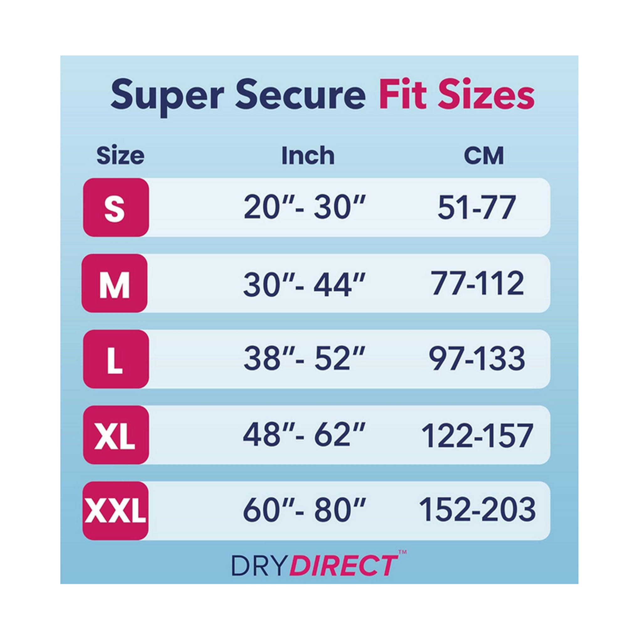 Dry Direct Super Overnight Underwear