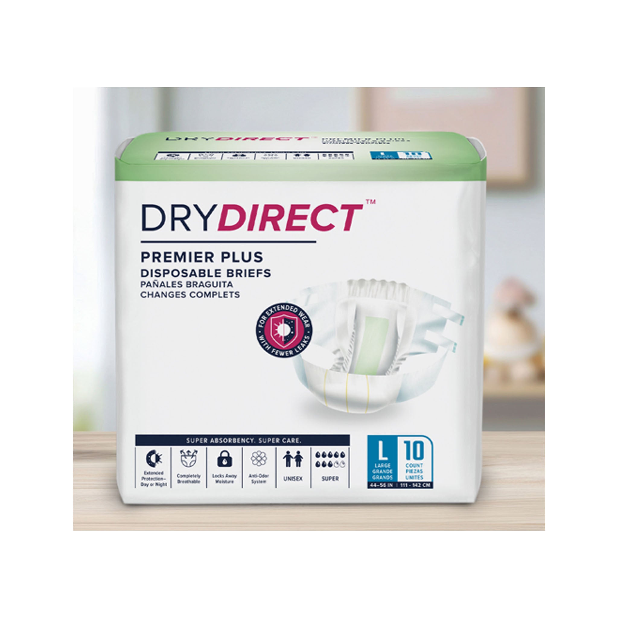 Dry Direct Premier Plus Disposable Brief