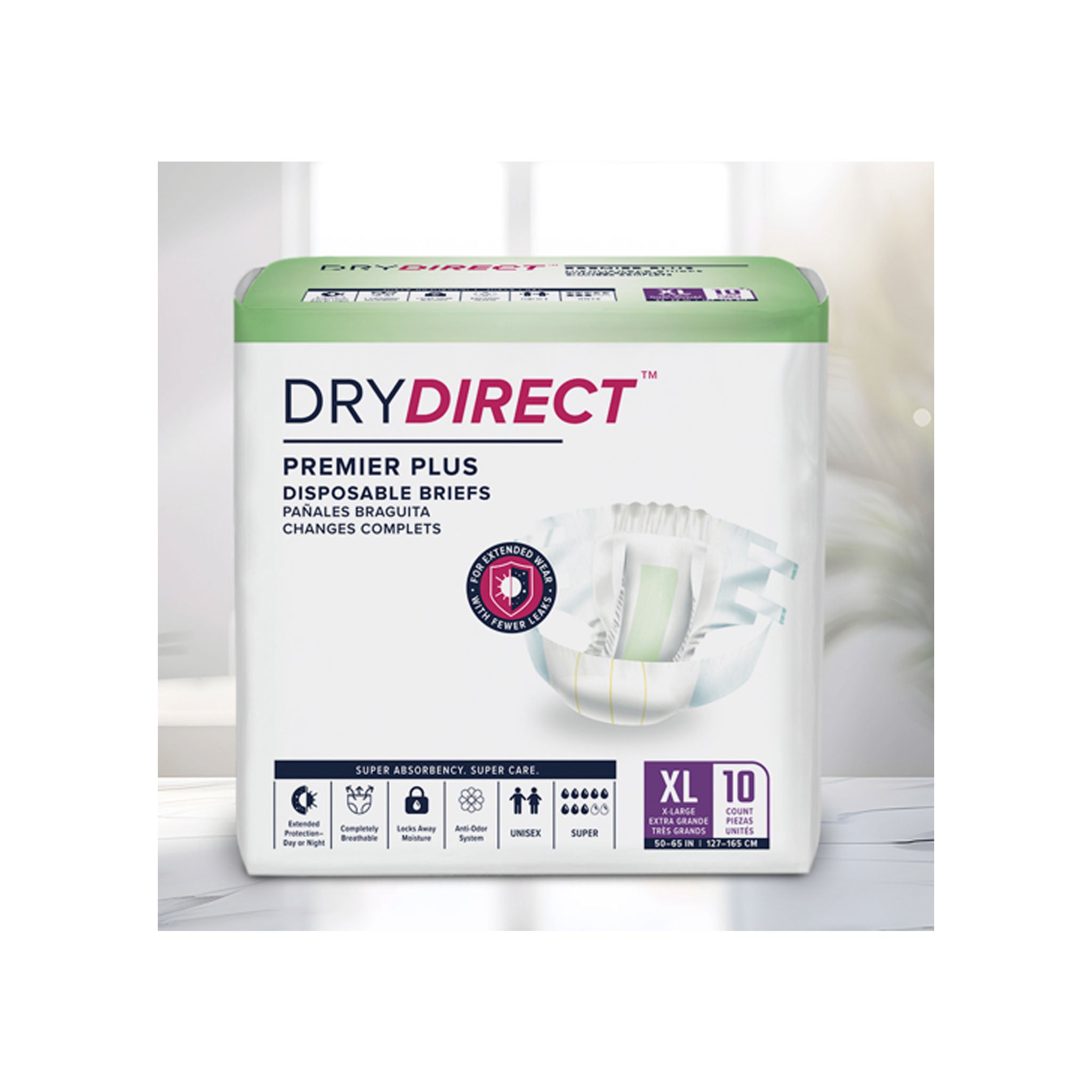 Dry Direct Premier Plus Disposable Brief