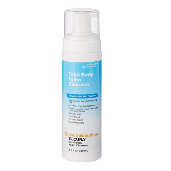 Secura Rinse-Free Antimicrobial Foam Body Wash