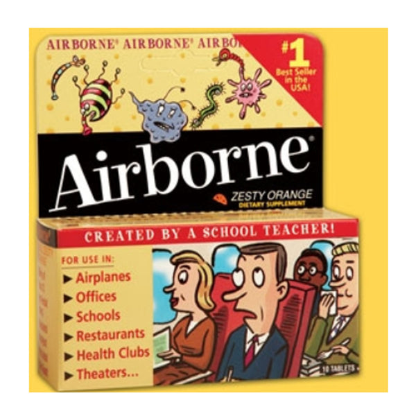 Airborne Cold and Cough Relief Tablet 100 mg