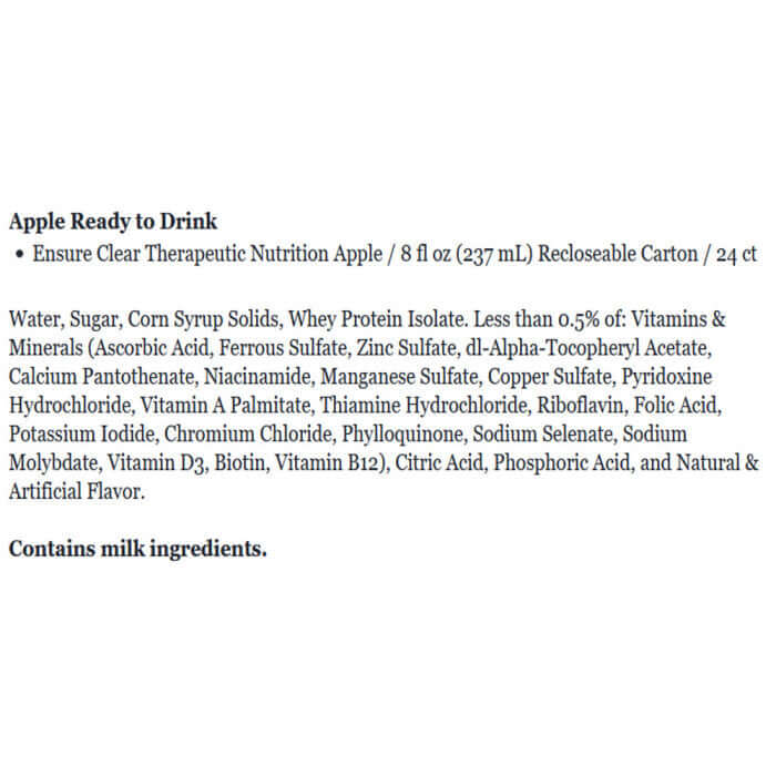 Ensure Clear Nutritional Drink by Abbott