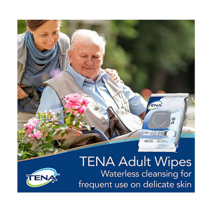 TENA Rinse-Free Classic Bath Wipes