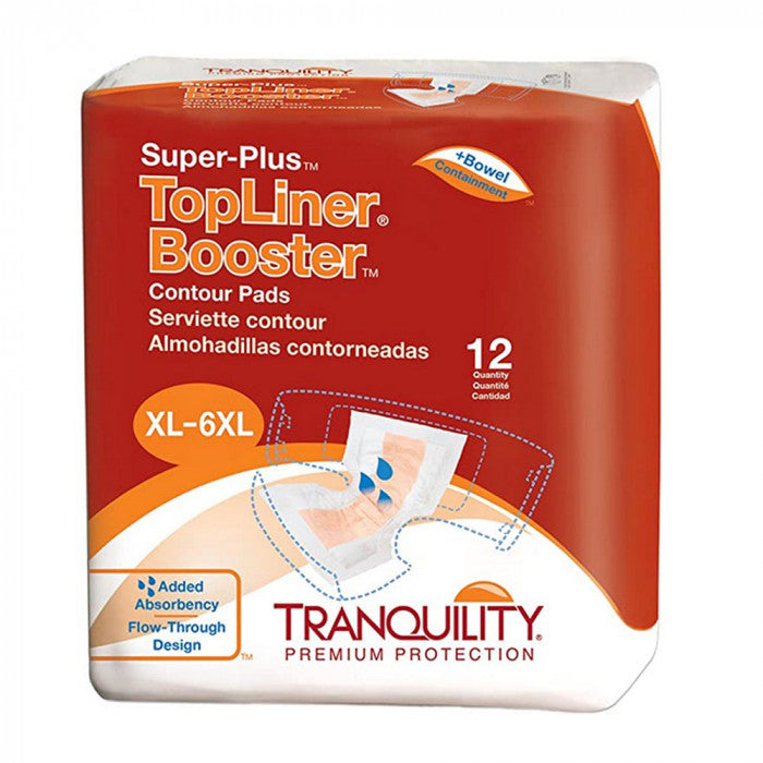 Tranquility Topliner Contour Booster Pads